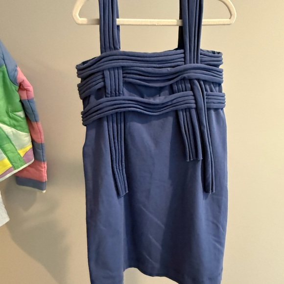 Christian Dior Girls Blue Sleeveless Dress - Picture 1 of 4